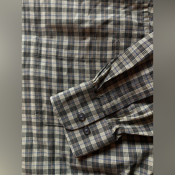 Orvis 2Pc Bundle Mens Large Cotton Plaid Checker Long Sleeve Button Down Shirts - Picture 10 of 10